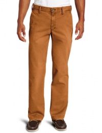 Haggar Men's Life Khaki Sand Washed Straight Fit Chino Pant Haggar Men's Life Khaki Sand Washed Straight Fit Chino Pant