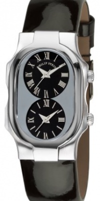 Philip Stein Women's 1-G-CB-LB Signature Black Patent Leather Strap Watch Philip Stein Women's 1-G-CB-LB Signature Black Patent Leather Strap Watch