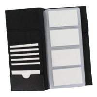 Rolodex Low Profile Business Card Book, 96 Card Capacity, Black (76659) Rolodex Low Profile Business Card Book, 96 Card Capacity, Black (76659)