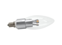 Light the Future LED Energy Saving Candelabra Lamp: 4-Watt, 2700K, Dim, Clear, E12 Base, 85-135v Light the Future LED Energy Saving Candelabra Lamp: 4-Watt, 2700K, Dim, Clear, E12 Base, 85-135v