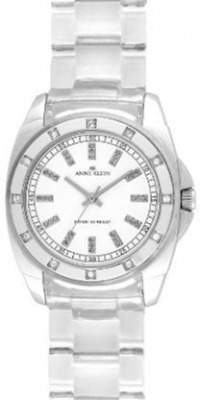 Anne Klein Women's 109179WTCL Silver-Tone Swarovski Crystal Accented Watch Anne Klein Women's 109179WTCL Silver-Tone Swarovski Crystal Accented Watch