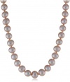 Sterling Silver and A-Quality Freshwater Cultured Pearl Necklace (7.5-8mm )
