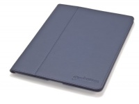 Slim iPad case: The Ridge by Devicewear - Blue Vegan Leather Magnetic iPad 2/3/4 Case with Six Position Flip Stand Slim iPad case: The Ridge by Devicewear - Blue Vegan Leather Magnetic iPad 2/3/4 Case with Six Position Flip Stand