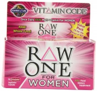 Garden of Life Vitamin Code Raw One for Women Nutritional Supplement, 75 Count Garden of Life Vitamin Code Raw One for Women Nutritional Supplement, 75 Count