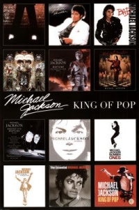 Michael Jackson (Album Covers) Music Poster Print - 24x36 Michael Jackson (Album Covers) Music Poster Print - 24x36