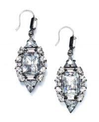Be a shining star with this pair of drop earrings from Juicy Couture. Brass and Glass blend together for earrings sure to make a stylish statement. Approximate drop: 2-1/2 inches. Be a shining star with this pair of drop earrings from Juicy Couture. Brass and Glass blend together for earrings sure to make a stylish statement. Approximate drop: 2-1/2 inches.