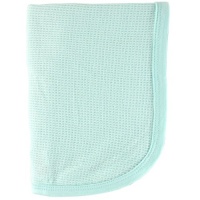 Luvable Friends Thermal Knit Receiving Blanket, Mint Luvable Friends Thermal Knit Receiving Blanket, Mint