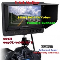 Lilliput 665gl-70np/h/y 7 On-camera Hd LCD Field Monitor w/ Hdmi in & Component in Video in Video Out +1/4 HOT Shoe Mount+pisen Du21 Battery and Charger By Viviteq Inc Lilliput 665gl-70np/h/y 7 On-camera Hd LCD Field Monitor w/ Hdmi in & Component in Video in Video Out +1/4 HOT Shoe Mount+pisen Du21 Battery and Charger By Viviteq Inc