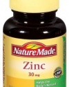 Nature Made Zinc 30 mg Tabs, 100 ct