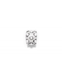 Dazzle them with this brilliant bead in sterling silver. Donatella is a playful collection of charm bracelets and necklaces that can be personalized to suit your style! Available exclusively at Macy's. Dazzle them with this brilliant bead in sterling silver. Donatella is a playful collection of charm bracelets and necklaces that can be personalized to suit your style! Available exclusively at Macy's.