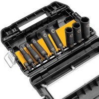 DEWALT DW22838 3/8-Inch 10-Piece Impact-Ready Socket Set DEWALT DW22838 3/8-Inch 10-Piece Impact-Ready Socket Set