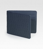 A slim, sporty essential with signature logo detail.One billfold compartmentSix credit card slotsLeather4W x 3HImported