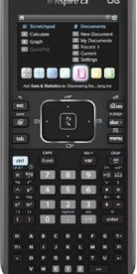 Texas Instruments Nspire CX CAS Graphing Calculator (N3CAS/GC/2L1) Texas Instruments Nspire CX CAS Graphing Calculator (N3CAS/GC/2L1)