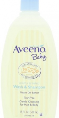 Aveeno Baby Wash & Shampoo, 18 Ounce Aveeno Baby Wash & Shampoo, 18 Ounce