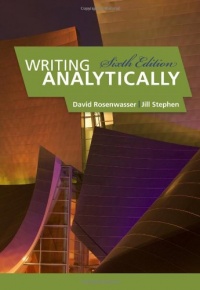 Writing Analytically Writing Analytically