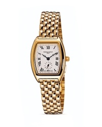 The Frédérique Constant Art Deco collection of tonneau-shaped wristwatches is a modern yet classic and timeless interpretation of the Art Deco style of the 1920s. The Frédérique Constant Art Deco collection of tonneau-shaped wristwatches is a modern yet classic and timeless interpretation of the Art Deco style of the 1920s.