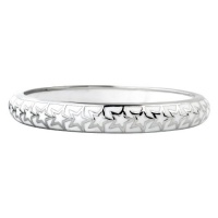 Inox Womens White Star Resin 316L Stainless Steel Bangle Inox Womens White Star Resin 316L Stainless Steel Bangle