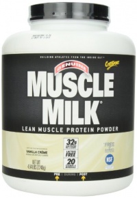 CytoSport Muscle Milk, Vanilla Creme, 4.94 Pound Container CytoSport Muscle Milk, Vanilla Creme, 4.94 Pound Container