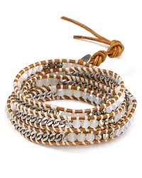 Flash you style credentials with this vibrant leather wrap bracelet from Chan Luu. Styled individually or worn stacked, it adds an effortless touch of eclecticism. Flash you style credentials with this vibrant leather wrap bracelet from Chan Luu. Styled individually or worn stacked, it adds an effortless touch of eclecticism.