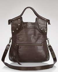 Upgrade your style status with with this crossbody bag from Foley + Corrina. Crafted from croc-embossed leather, it's a whole new way to carry the brand's signature versatile style. Upgrade your style status with with this crossbody bag from Foley + Corrina. Crafted from croc-embossed leather, it's a whole new way to carry the brand's signature versatile style.