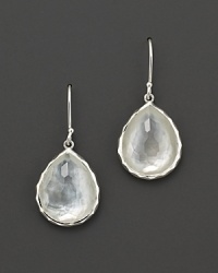 From the Rock Candy® collection, small teardrop earrings in mother-of-pearl. Designed by Ippolita. From the Rock Candy® collection, small teardrop earrings in mother-of-pearl. Designed by Ippolita.