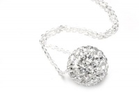 Authentic Diamond Color Sawirovski Crystals , Includes Sterling Silver Chain 18 Inches Rolo. Now At Our Lowest Price Ever but Only for a Limited Time! Authentic Diamond Color Sawirovski Crystals , Includes Sterling Silver Chain 18 Inches Rolo. Now At Our Lowest Price Ever but Only for a Limited Time!