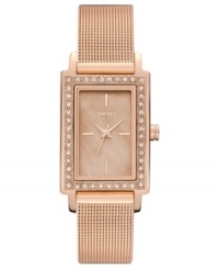 A timepiece from DKNY that pretties up your loveliest ensembles. A timepiece from DKNY that pretties up your loveliest ensembles.