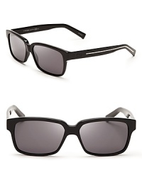 For him or for her, these slick black wayfarers have that added Dior dose of fashion, with logo temples and metallic details. For him or for her, these slick black wayfarers have that added Dior dose of fashion, with logo temples and metallic details.