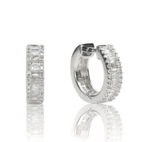 Effy Jewelry Diamond Earrings in 14k White Gold (0.76 TCW) Effy Jewelry Diamond Earrings in 14k White Gold (0.76 TCW)