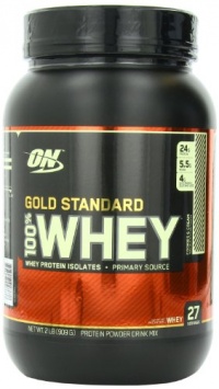 Optimum Nutrition 100% Whey Gold Standard, Cookies and Cream, 2 Pound Optimum Nutrition 100% Whey Gold Standard, Cookies and Cream, 2 Pound