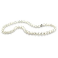 8-9 mm Freshwater Knotted Pearl Necklace, 18 in length 8-9 mm Freshwater Knotted Pearl Necklace, 18 in length