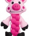 KONG Pudge Braidz Pig Dog Toy, Medium/Large