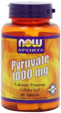 NOW Sports, PYRUVATE 1000mg 90 TABS NOW Sports, PYRUVATE 1000mg 90 TABS