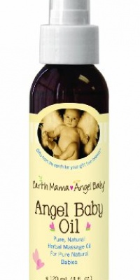 Earth Mama Angel Baby, Angel Baby Oil, 4 Ounce Earth Mama Angel Baby, Angel Baby Oil, 4 Ounce