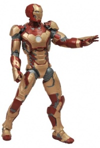 Diamond Select Toys Marvel Select Iron Man 3 Movie: Iron Man Mark 42 Action Figure Diamond Select Toys Marvel Select Iron Man 3 Movie: Iron Man Mark 42 Action Figure