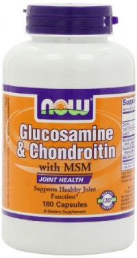 NOW Foods Glucosamine 1.1g, Chondroitin 1.2g, with MSM 300mg, 180 Capsules NOW Foods Glucosamine 1.1g, Chondroitin 1.2g, with MSM 300mg, 180 Capsules