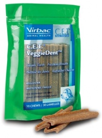 C.E.T. VeggieDent Chews, Regular, 30 Chews C.E.T. VeggieDent Chews, Regular, 30 Chews