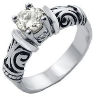 T19 00922ZCH David Yurman Inspired Solitaire Fashion Ring T19 00922ZCH David Yurman Inspired Solitaire Fashion Ring
