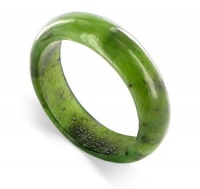 Fragile Olive Jade Band Gemstone Ring Size 4 to 13 Fragile Olive Jade Band Gemstone Ring Size 4 to 13