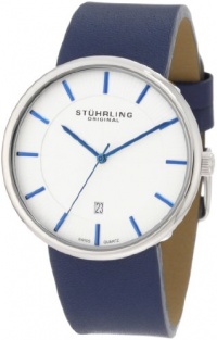 Stuhrling Original Men's 244.3315C2 Classic Fairmount Swiss Quartz Date Blue Watch Stuhrling Original Men's 244.3315C2 Classic Fairmount Swiss Quartz Date Blue Watch