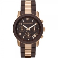 Michael Kors MK5658 Ladies Chocolate Rose Gold Watch Michael Kors MK5658 Ladies Chocolate Rose Gold Watch