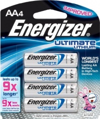 Energizer AA Lithium Batteries 4 count, Lasts 9 Times Longer Energizer AA Lithium Batteries 4 count, Lasts 9 Times Longer