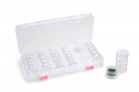 Darice 2025-252 Bead Container with 28 Storage Jars Darice 2025-252 Bead Container with 28 Storage Jars