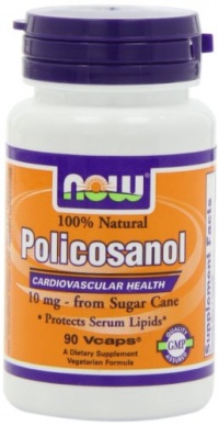 NOW Foods Policosanol 10mg, 90 Vcaps NOW Foods Policosanol 10mg, 90 Vcaps