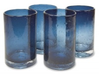 Artland Iris Highball, 17-Ounce, Slate Blue, Set of 4 Artland Iris Highball, 17-Ounce, Slate Blue, Set of 4