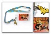 Wonder Woman Logo Lanyard with Rubber Charm