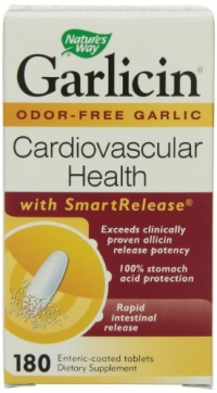 Nature's Way Garlicin, 180 Tablets Nature's Way Garlicin, 180 Tablets