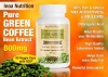 100% Pure Green Coffee Bean Extract 800mg Per Capsule, 60 Capsules Per Bottle