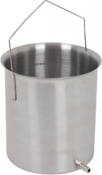 PurEnema Stainless Steel Enema Bucket with Handle | 2 Quart PurEnema Stainless Steel Enema Bucket with Handle | 2 Quart