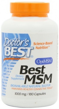 Doctor's Best Best MSM 1000 mg, 180-Capsules Doctor's Best Best MSM 1000 mg, 180-Capsules